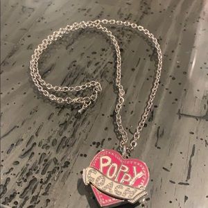 Coach Poppy Heart Necklace